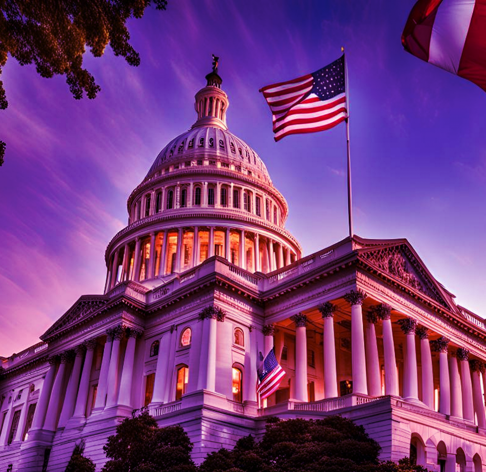 Picture of US Capitol, representing National Security ​